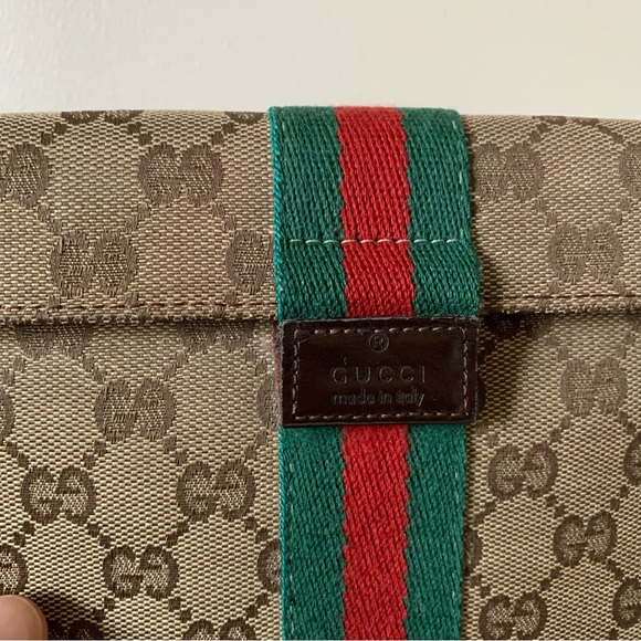 Canvas Clutch Cosmetic Bag Pouch - Picture 3 of 10